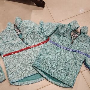 5/6 & 7/8   "Cuddly Surpa" Teal Kids Pullover Sweatshirt